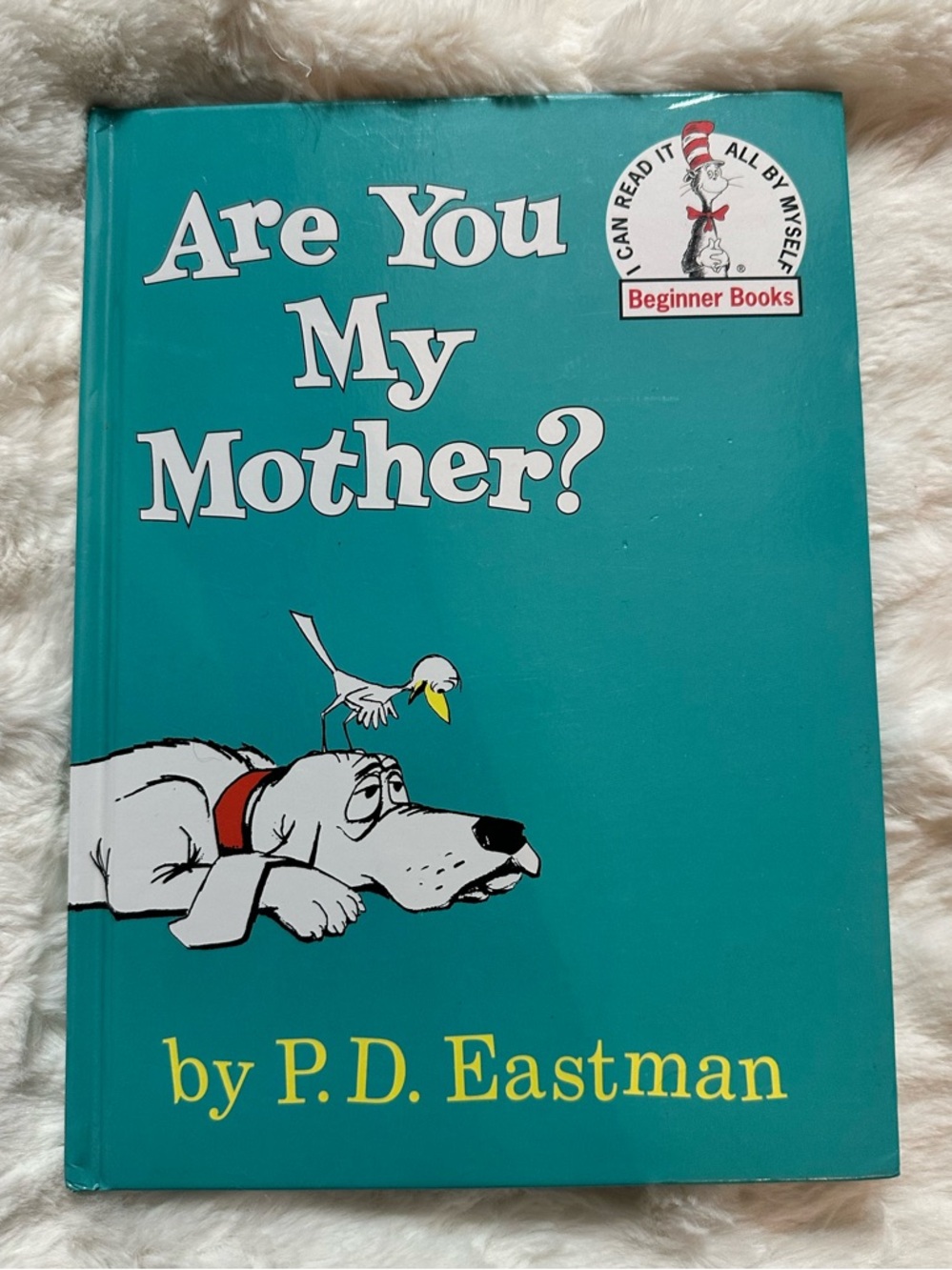 Are You My Mother? by P.D. Eastman - Teal‎ Hardcover Beginner Book